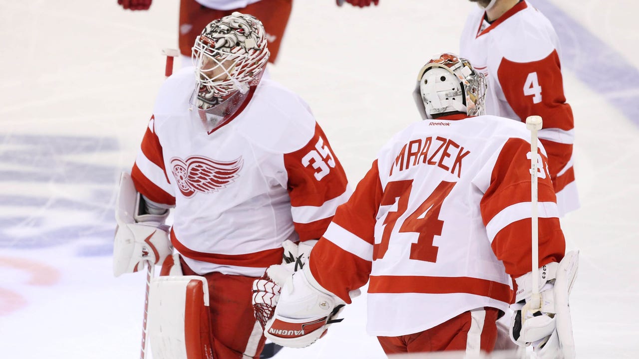 Red Wings face off against the Florida Panthers